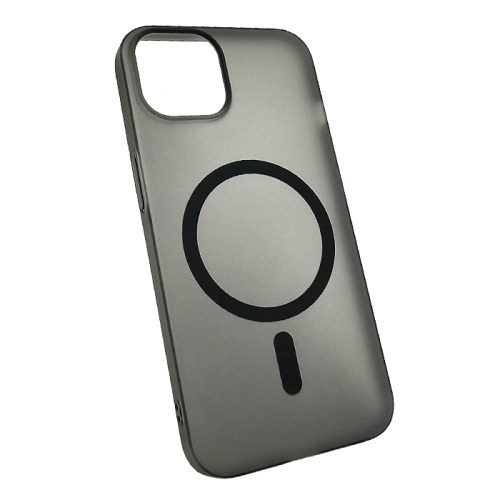 Чехол-крышка case #007 magsafe для iphone 15 black