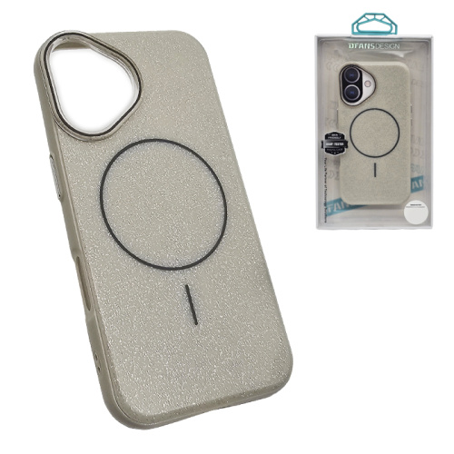 Чехол-крышка dfans shine magsafe для iphone 16 серый