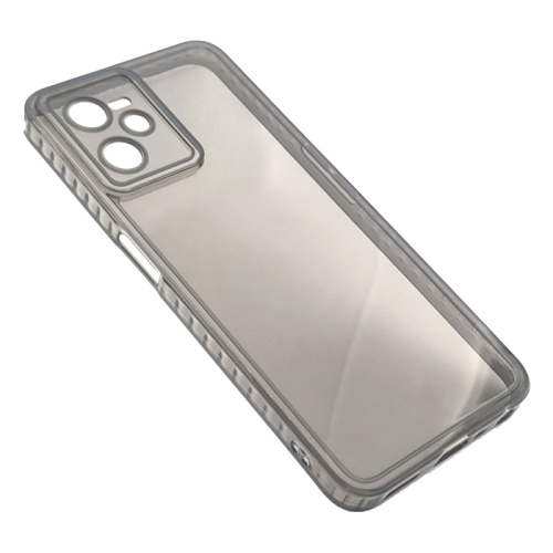 Чехол-силикон dark transparent realme c35 черный