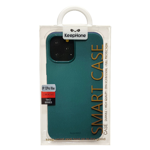 Чехол силикон keephone tiko для iphone 12pro max (6.7) зеленый