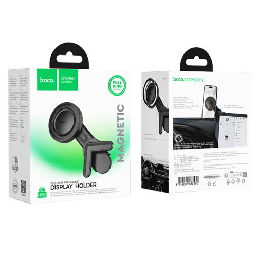 Автодержатель hoco h57 черный