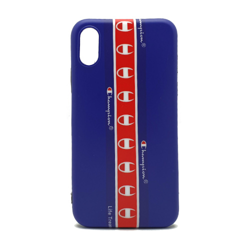 Чехол силикон champion iphone x/xs mix