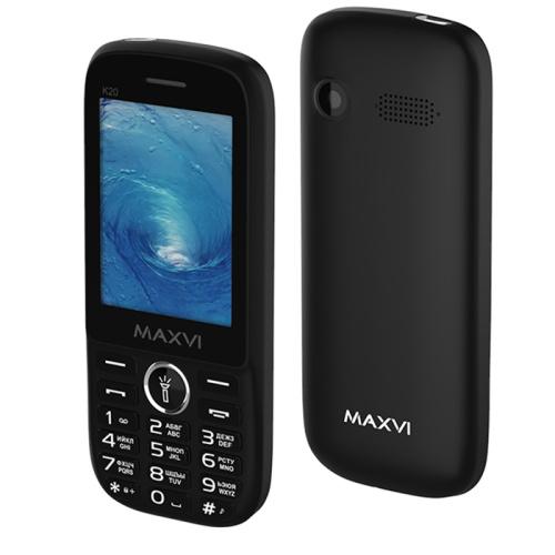 Тел.maxvi k20 черный (eac)