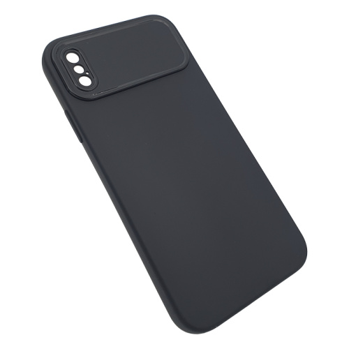 Чехол-силикон sf для iphone x/xs черный