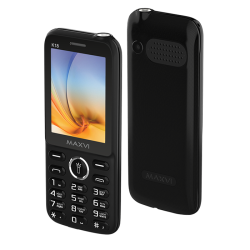 Тел.maxvi k18 черный (eac)