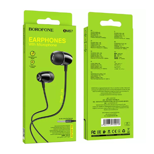H/f (3.5mm) borofone bm57 черный