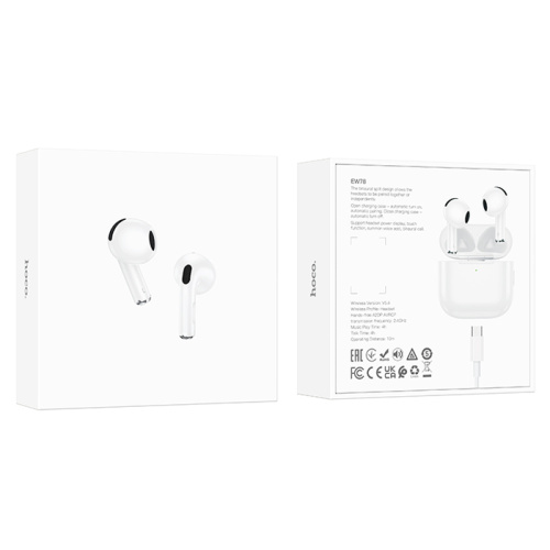Hoco tws ew78 белые