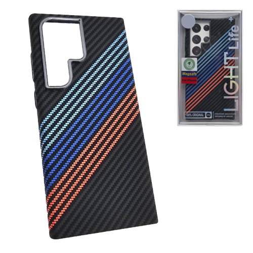 Чехол-крышка #47 light bmw (magsafe) для Samsung s24 ultra черный