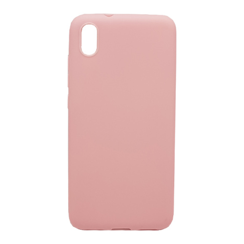 Чехол-силикон soft touch для xiaomi redmi 7a розовый