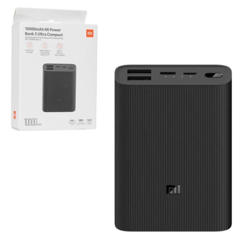 Пзу xiaomi (10000mah) pb1022zm ultra compact черный