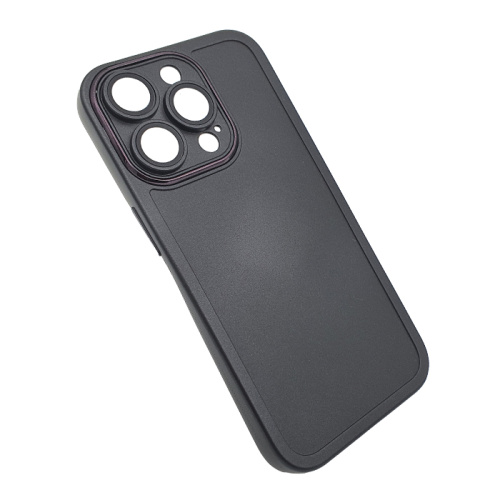 Чехол-силикон ycaden meta с закрытой камерой для iphone 14 pro max черный