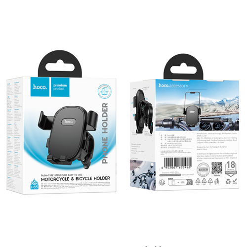 Автодержатель hoco h85 черный