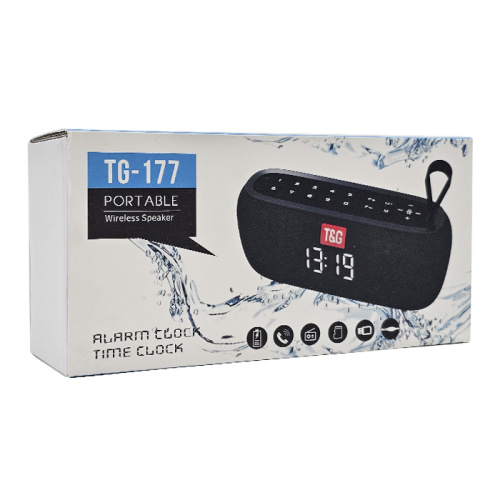 Колонка t&g tg-177 1200mah черная