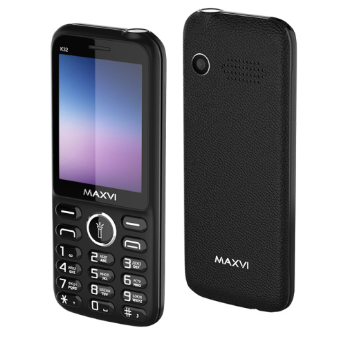 Тел.maxvi k32 черный (eac)