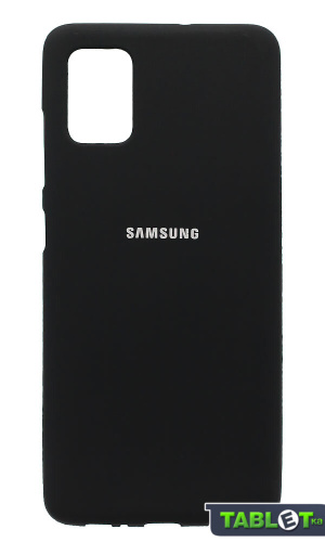 Чехол силикон silicone cover аналог Samsung a21s(2020) черный