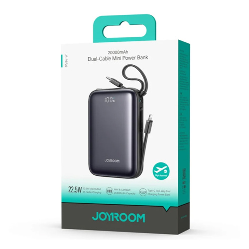 Пзу joyroom jr-pbf29 20000mah (22.5w) черный