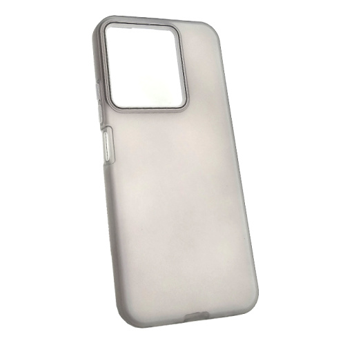 Чехол-крышка knit transparent для xiaomi redmi 15c белый