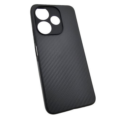 Чехол-силикон likgus carbon xiaomi redmi 13 черный