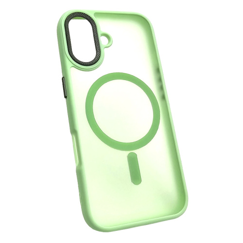 Чехол-крышка #83 magnetic collection mil-std для iphone 17 светло-зеленый