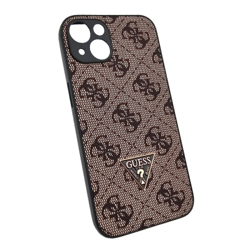 Чехол-крышка guess (2) для iphone 13 коричневый