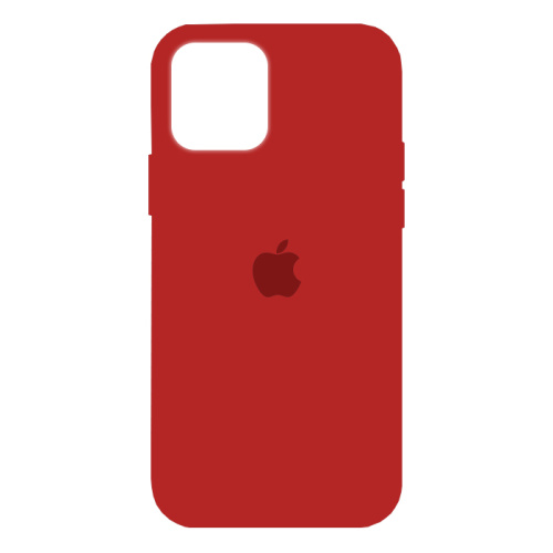 чехол-силикон silicone case NEW для iphone 12 Pro Max zxc14 красный  