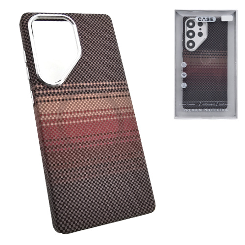 Чехол-крышка #25 (magsafe) для Samsung s25 ultra sunset коричневый