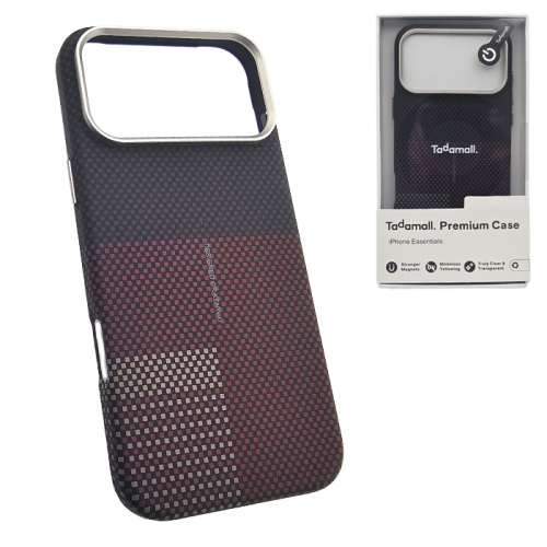 Чехол-крышка tadamall essentials magsafe для iphone 17 pro коричневый