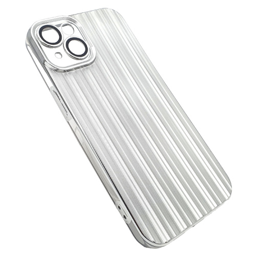 Чехол-крышка my choice (2) для iphone 13 серебристый 