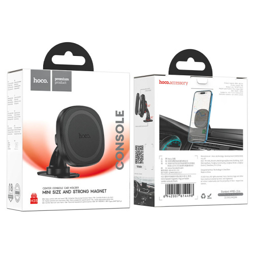 Автодержатель hoco h35 черный