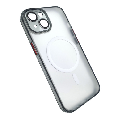 Чехол-крышка ycaden class magsafe cam protect для iphone 13/14 черный