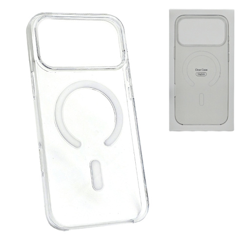 Чехол-крышка #43 clear case для iphone 17 pro max белая