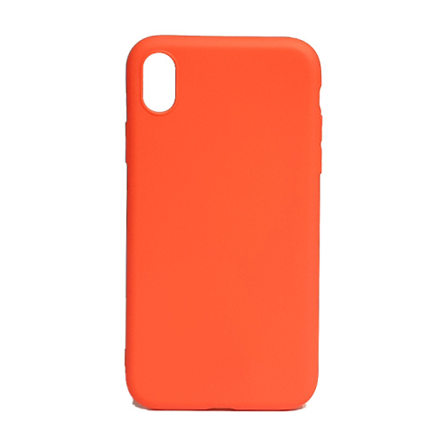 Чехол силикон soft touch для iphone xr (6.1) красный