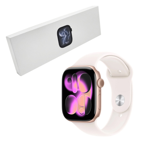 Смарт часы Apple watch series11 (mfca4x/a) 48mm розовые