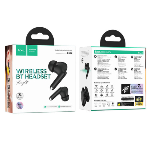 Hoco tws eq2 черные