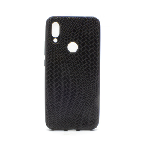Чехол-силикон плетенка new xiaomi redmi 7 черный 
