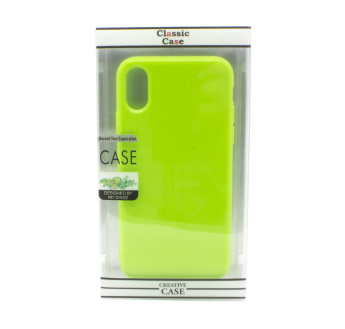 Чехол силикон classic case iphone x/xs зеленый
