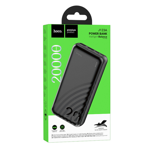 Пзу hoco j123a 20000mah черный