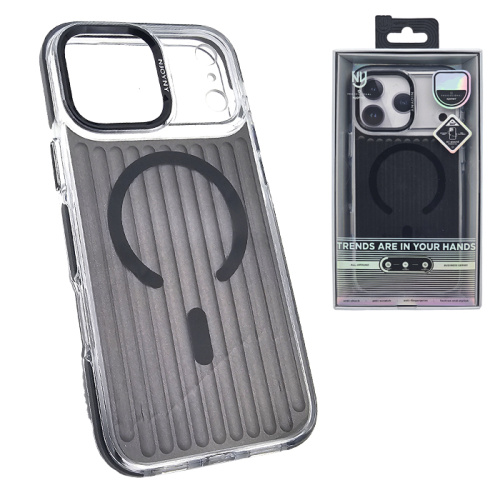 Чехол-крышка njoyny huandy magsafe для iphone 17 pro max серый