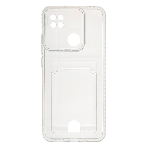 Чехол-силикон card holder xiaomi redmi 9с прозрачный