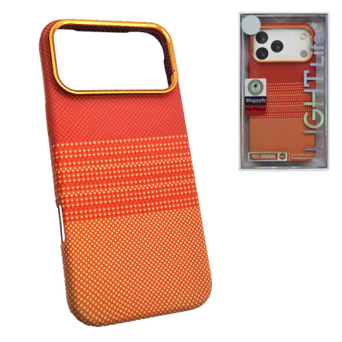 Чехол-крышка #47 light moonrise (magsafe) для iphone 17 pro оранжевый