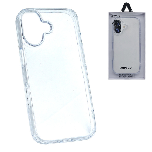 Чехол-крышка #35 kwi-ni (kwi-01) для iphone 17 прозрачный