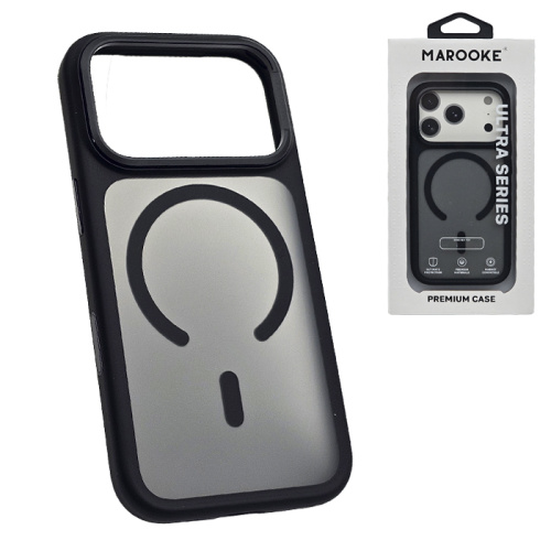 Чехол-крышка marooke m12 magnetic для iphone 17 pro черный