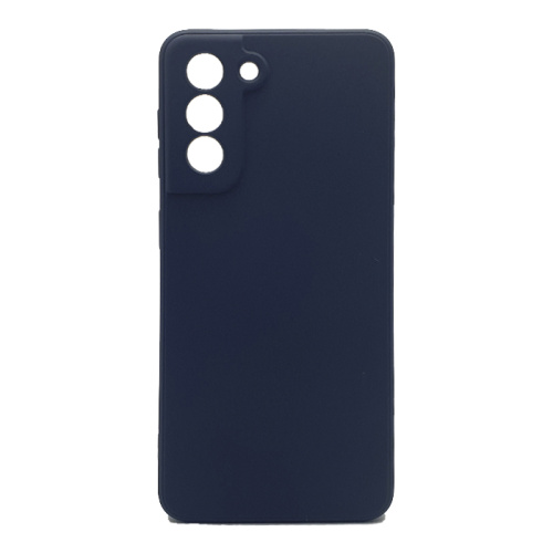 Чехол-силикон soft touch Samsung s21 plus темно-синий