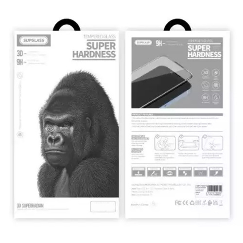 Стекло supglass sg/xc-11 (norm) для iphone 12/12pro черное