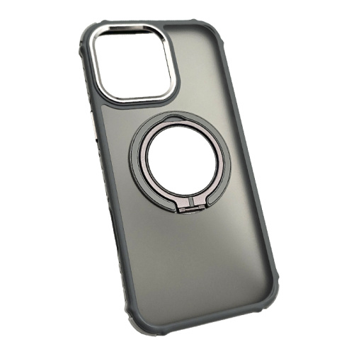 Чехол-крышка stand #013 для iphone 16 pro серый