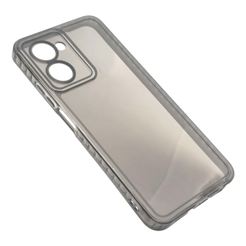 Чехол-силикон dark transparent realme c33 черный