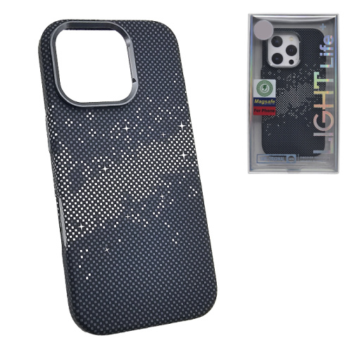 Чехол-крышка #47 light pixel star (magsafe) для iphone 13 pro черный