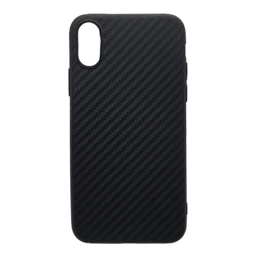 Чехол-силикон likgus carbon для iphone x/xs черный