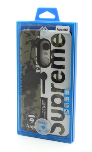 Чехол-крышка monarch xiaomi redmi note 4x c механизмом камуфляж