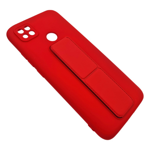 Чехол силикон new stand case xiaomi redmi 10a красный